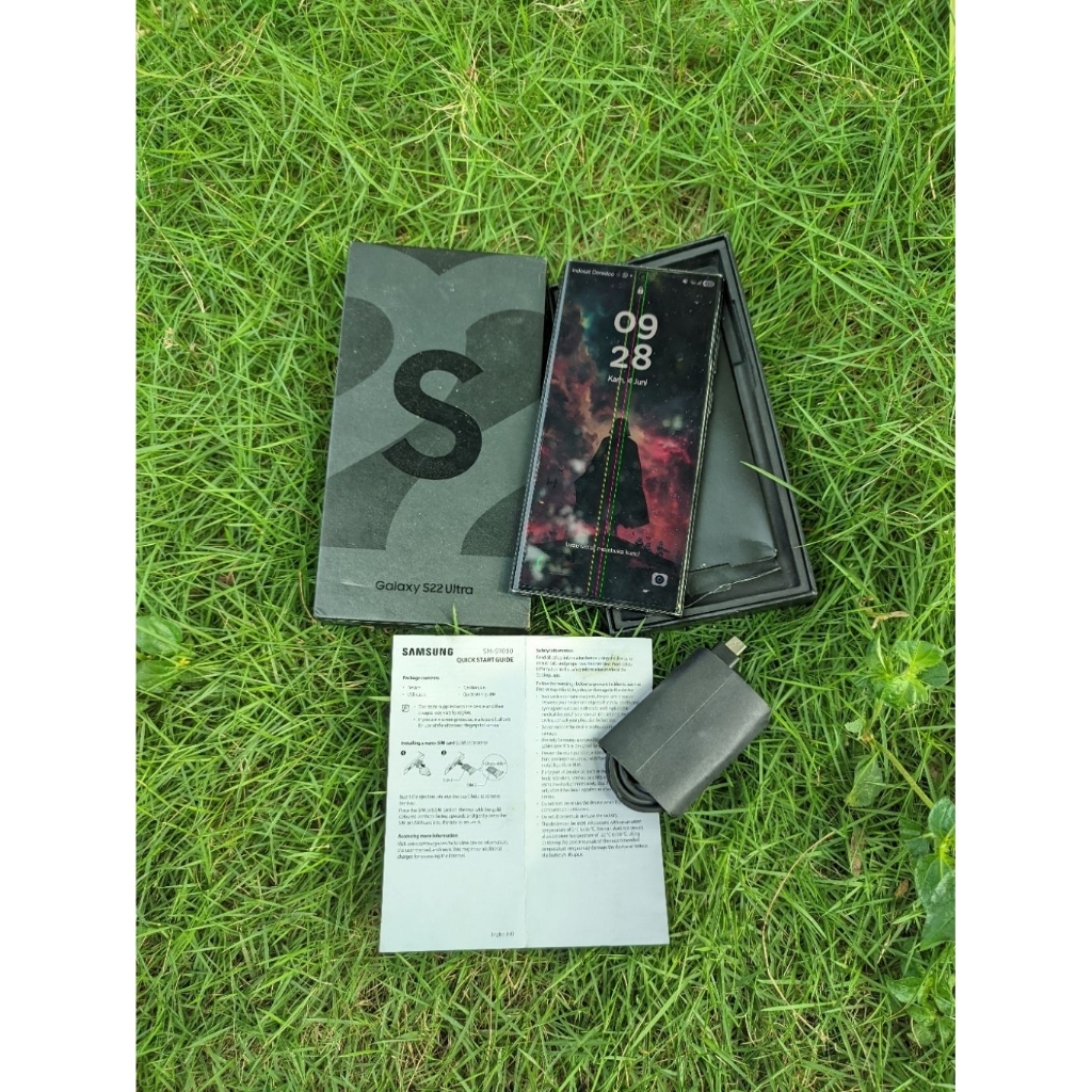 SAMSUNG S22 ULTRA MINUS LAYAR GARIS