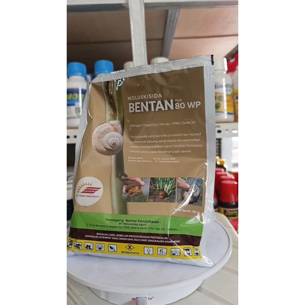 MOLUSKISIDA BENTAN PLUS 80 WP 100 GRAM