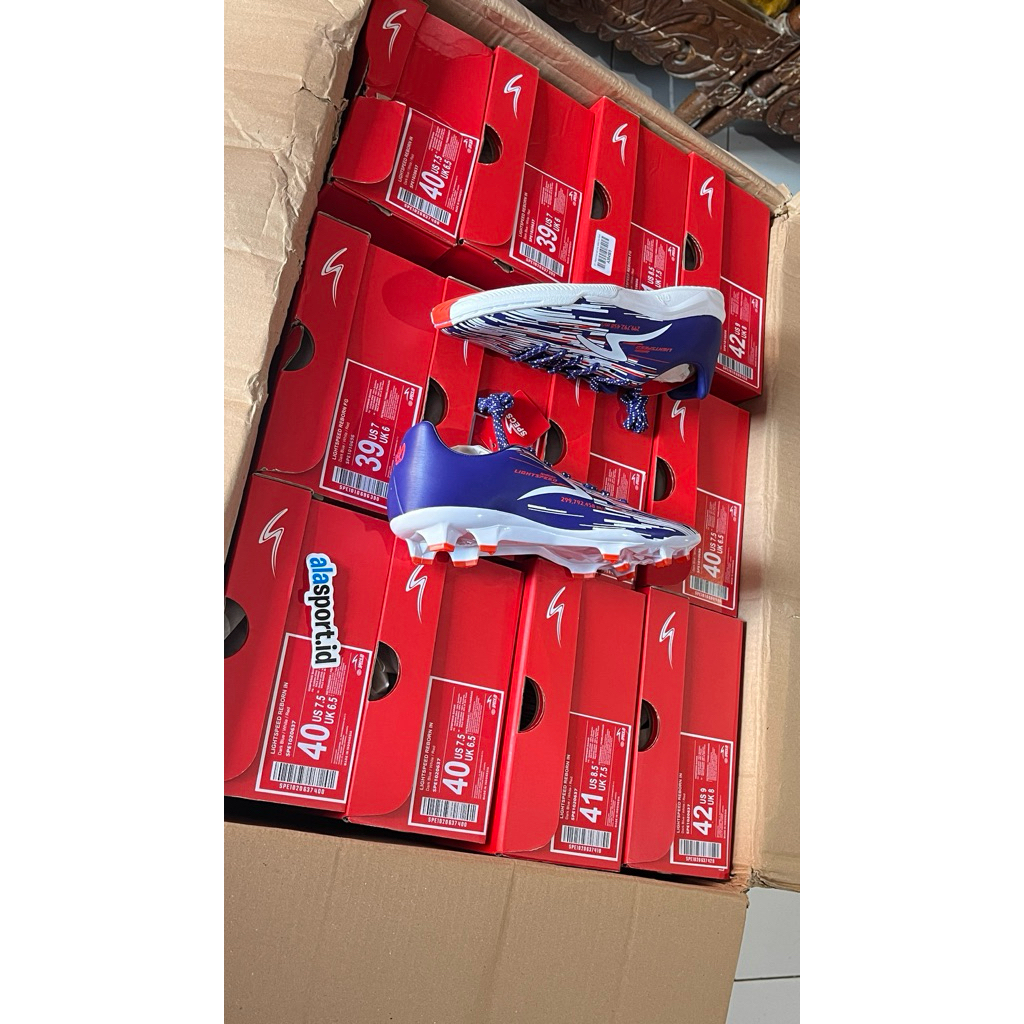 Lightspeed Reborn Dark Blue/White/Red