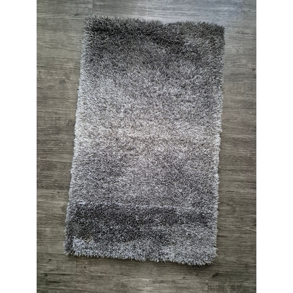 REJECT SALE - Keset / Doormat Bulu 50 x 80 cm Shaggy Grey