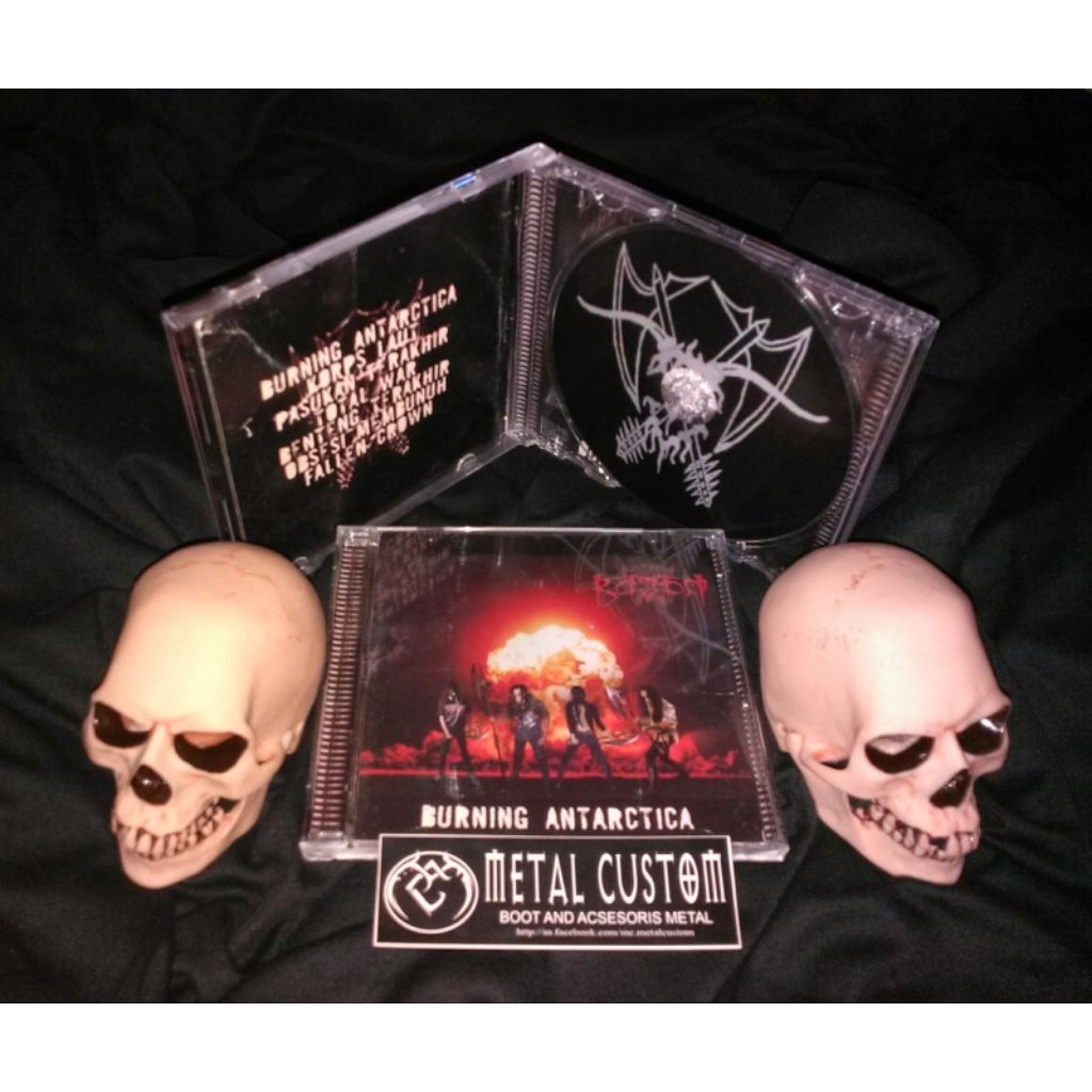 CD RAJAM - BURNING ANTARCTICA/MADURA BLACK METAL
