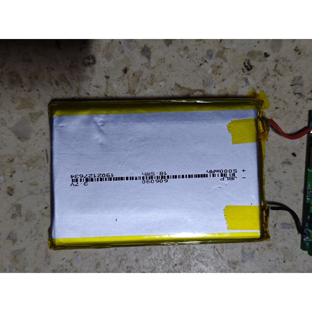batre polymer 5000mah isi 2 pcs