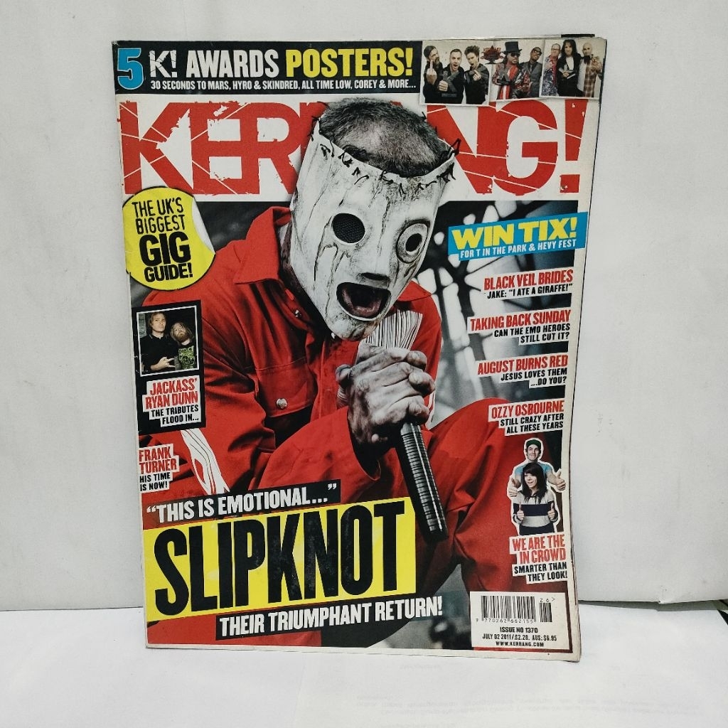 Majalah Kerrang No.1370 / Majalah Musik Import