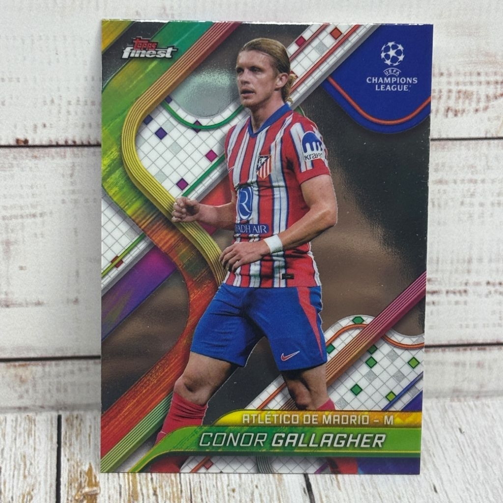 Kartu Bola Gallagher Atletico Madrid Topps Finest Original