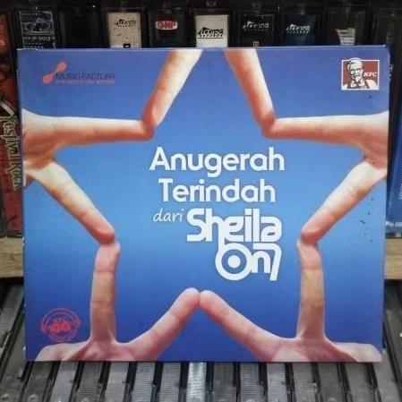 CD AUDIO SHEILA ON 7/ ANUGERAH TERINDAH DARI SHEILA ON 7