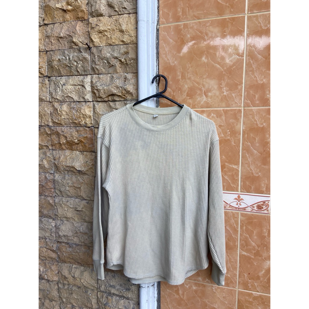 T- Shirt waffle uniqlo