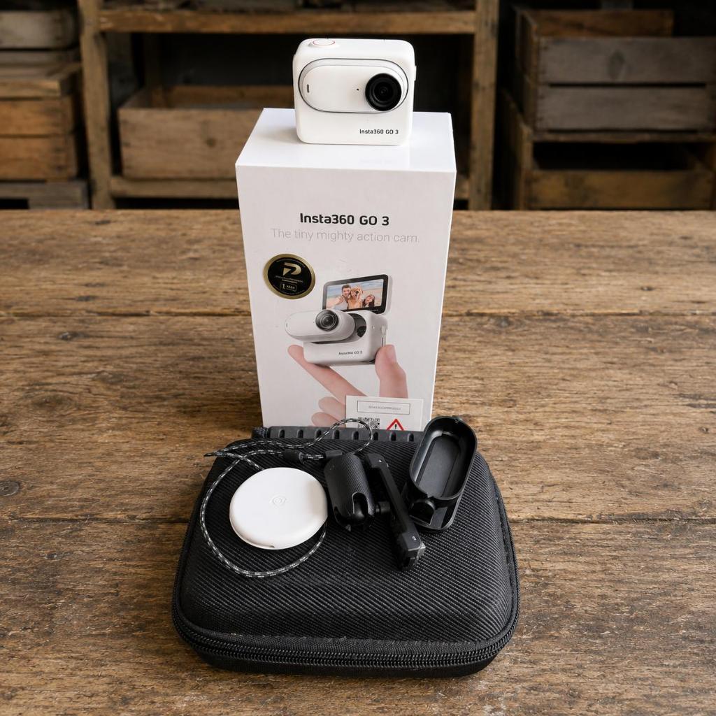 Insta360 GO 3 128GB White - Bekas Like New | Fullset | Kondisi Prima