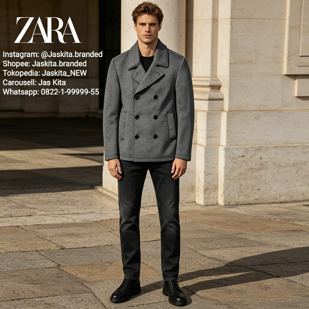 Man Coat Zara - NEW - Size L