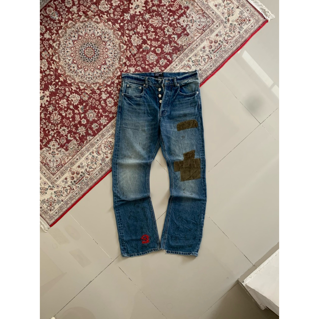 Enfants Riches Deprimes FW24 Patchwork Bootcut Jeans 