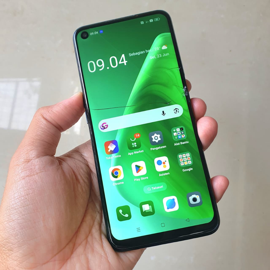 OPPO A74 SNAPDRAGON 5G RAM 6GB INTERNAL 128GB NFC FingerPrint Dual Sim