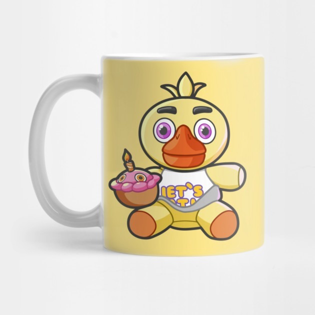FNAF Chica Plush Toy - Fnaf Tea Mug