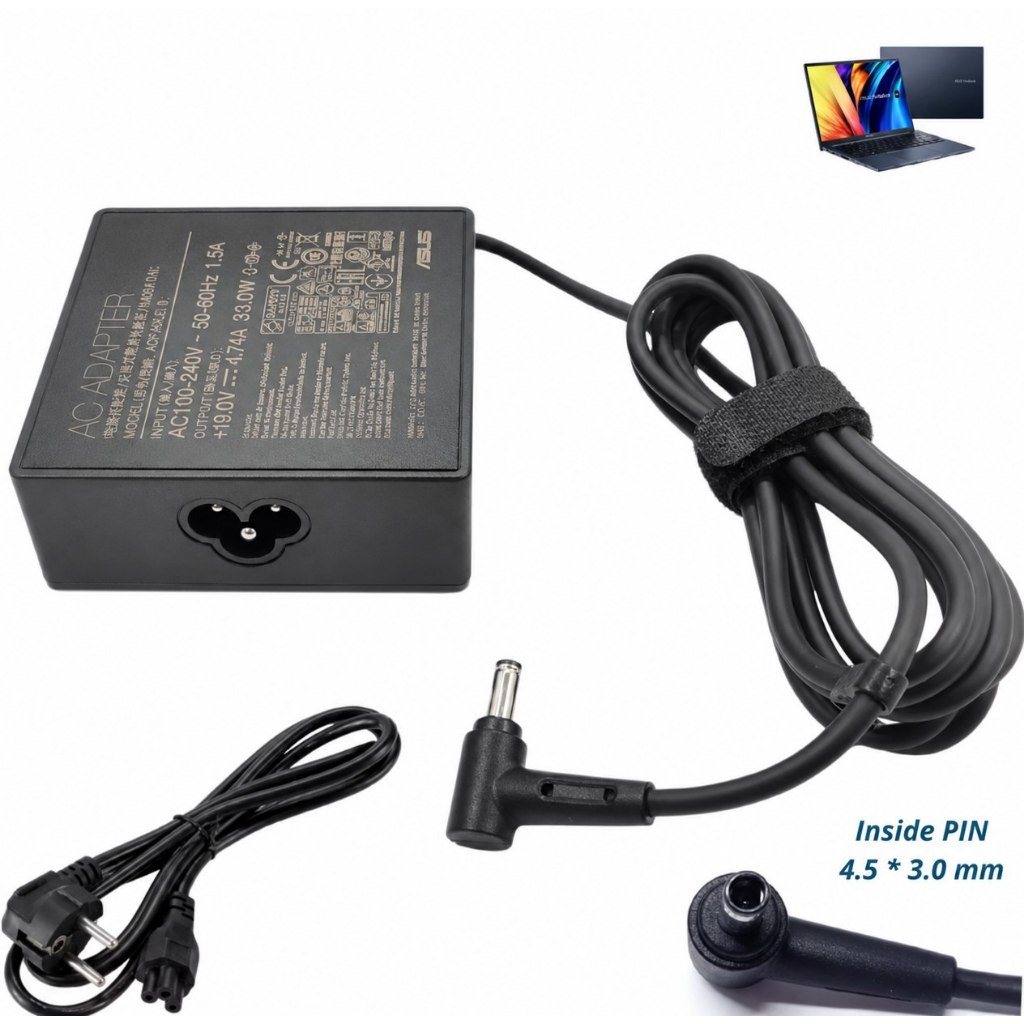 Charger Asus Vivobook 14X K3405 K3405V K3405VA K3405VC K3405VF K3405ZF MATARAM REMBIGA