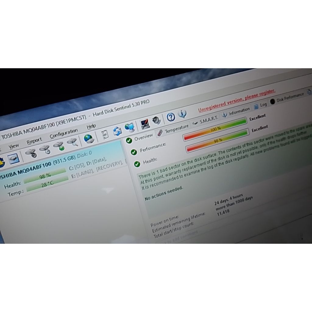 Harddisk Laptop 1 TB