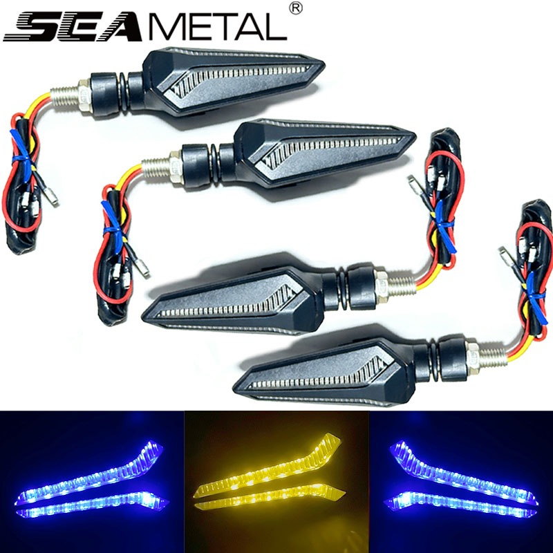Lampu Sein Motor LED Running Motor Lampu Sein LED Sen Motor Universal SEAMETAL