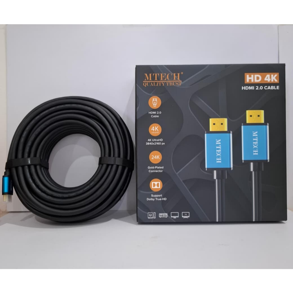 M-Tech HDMI Cable 2.0+CHIPSET 30m