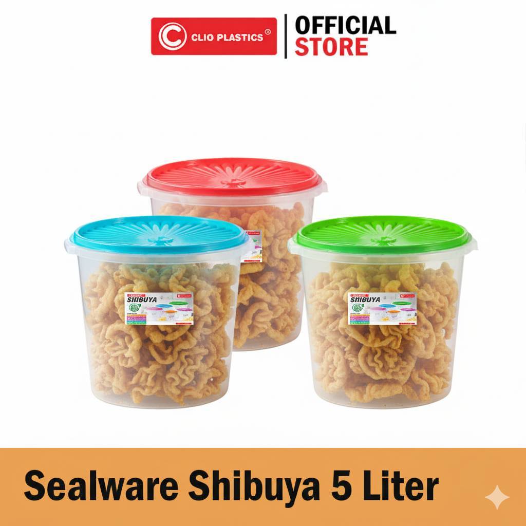 Toples Plastik Sealware Food Container Toples Plastik Besar Toples Makanan Clio