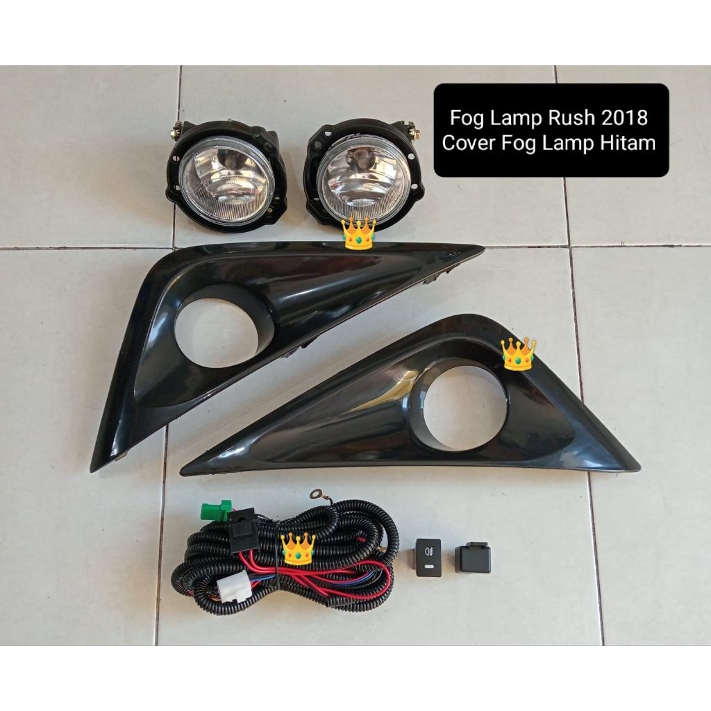 Lampu foglamp Terios Rush 2018 komplit / Lampu kabut Terios Rush 2018 komplit
