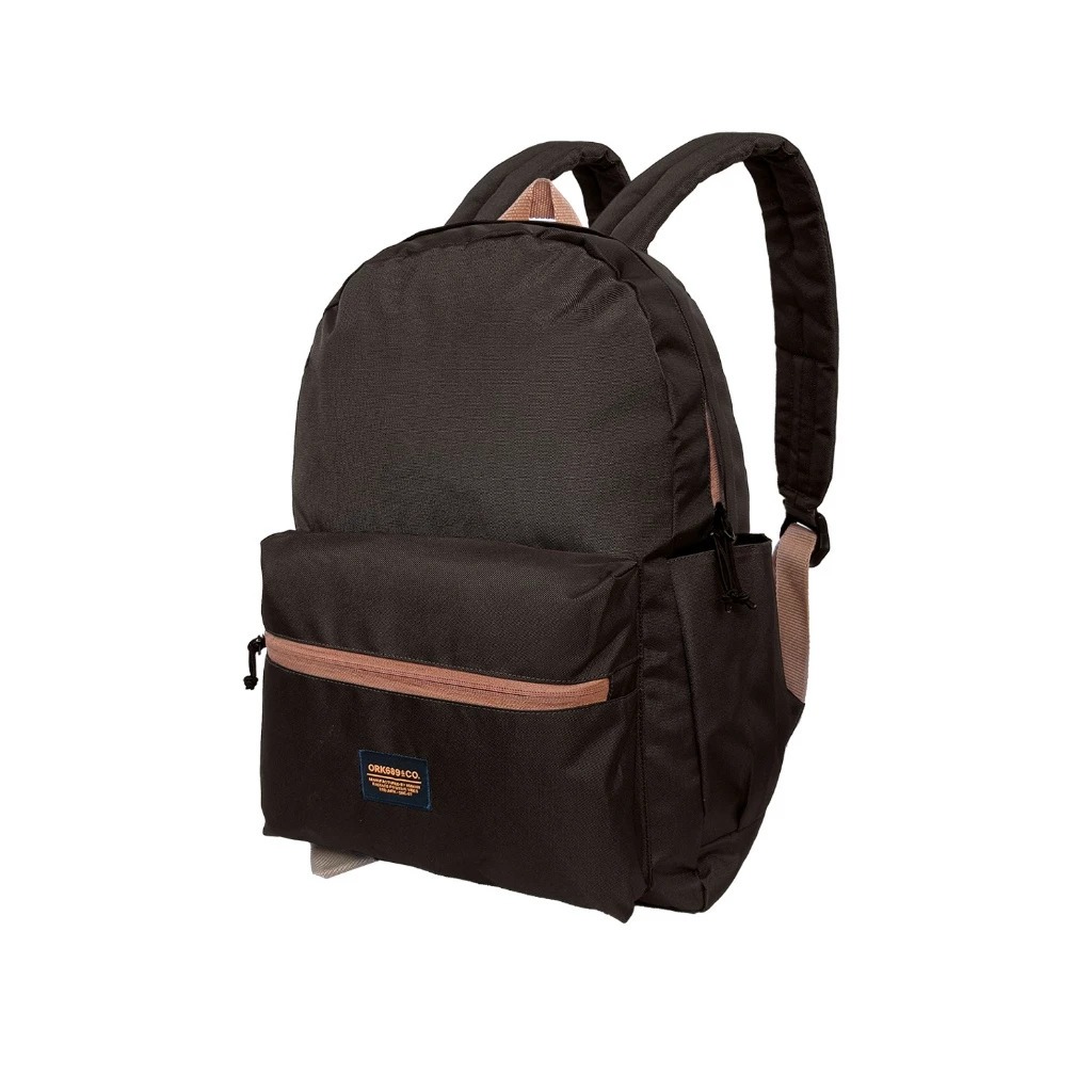 Tas sekolah bagpack  ransel  punggung  ork689 BP Makilah Brown
