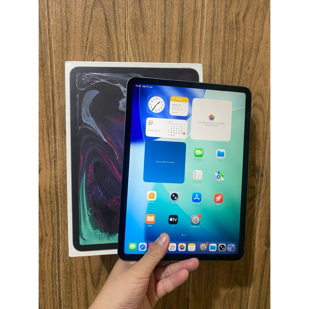 Ipad Pro 11 inci 2018 256gb Fullset