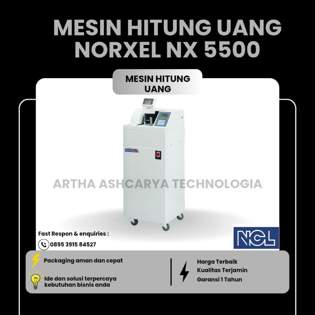 MESIN HITUNG UANG NORXEL NX 5500 || NORXEL NX 5500 || STANDING