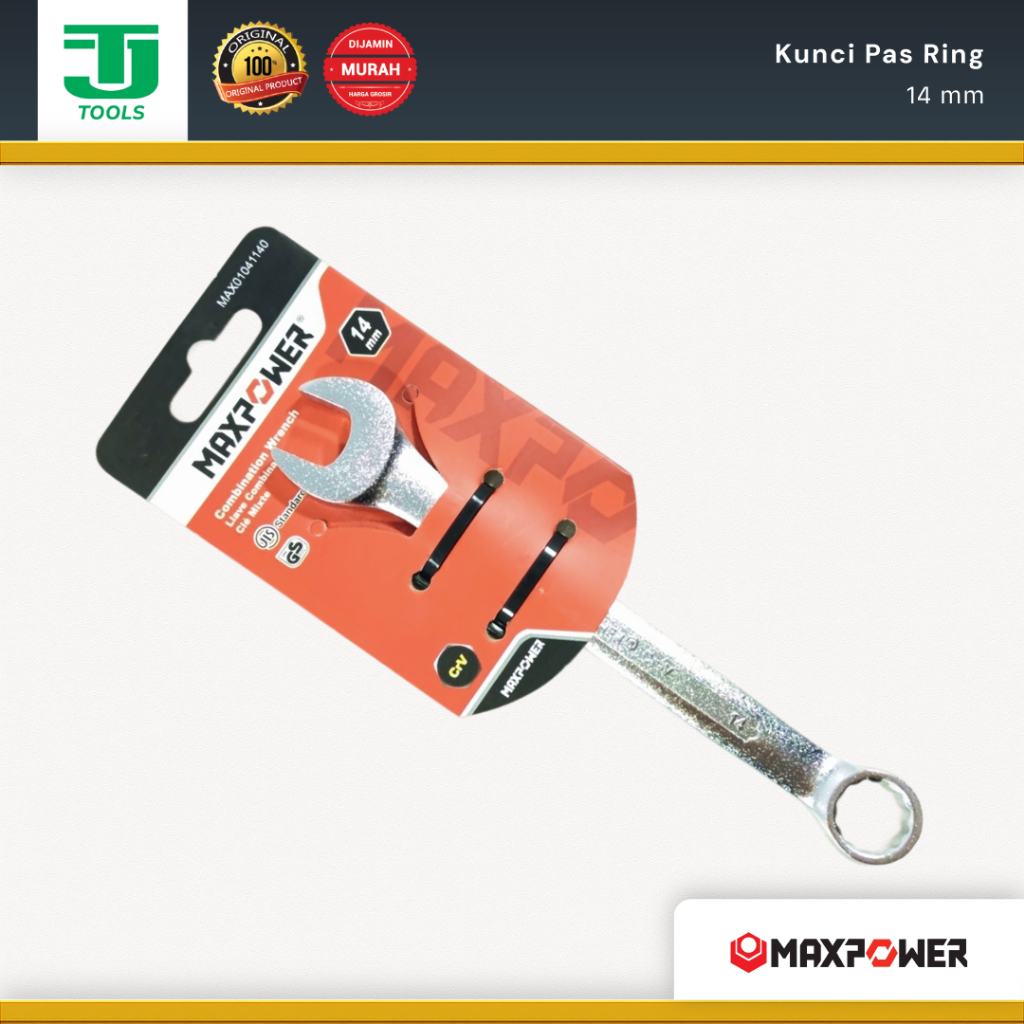 Kunci Pas Ring (24 mm) - Maxpower