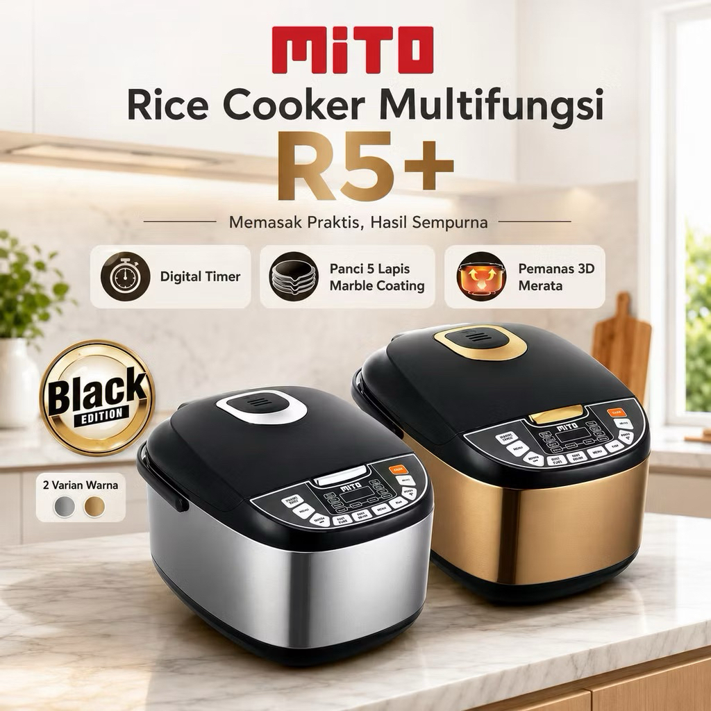 Mito Digital Rice Cooker R5+
