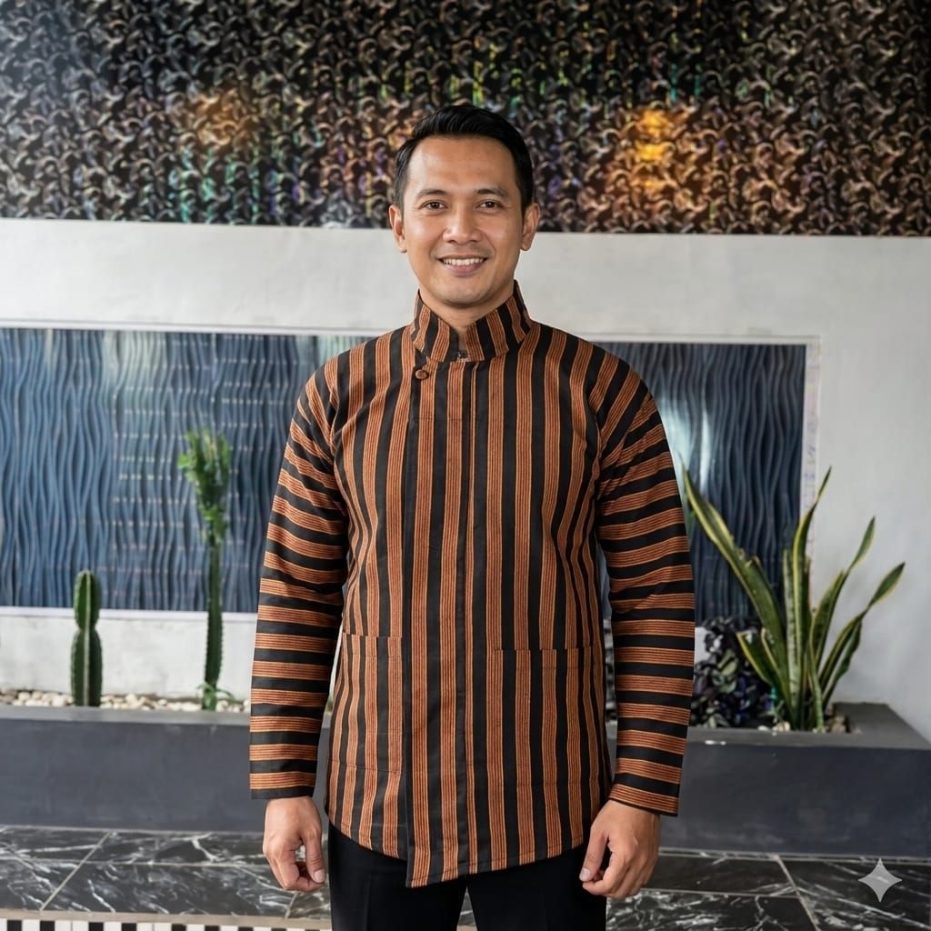 surjan batik lurik premium pria dewasa