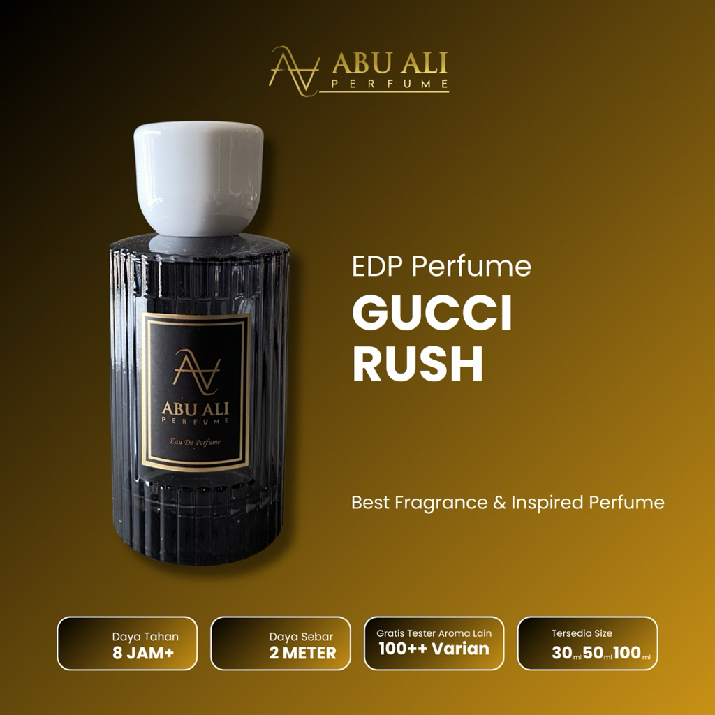 Parfum Aroma Flower GUCCI RUSH Extrait De Perfume | Parfum Wanita Tahan Lama