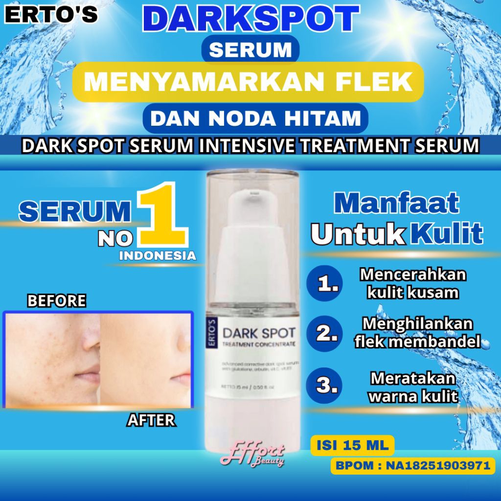 [Ertos] Serum Penghilang Flek Hitam Ertos Dark Spot Serum