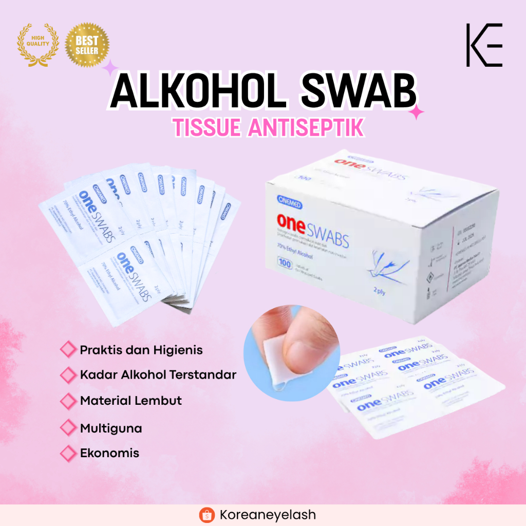 ALKOHOL SWAB ALKOHOL SWAB BOX / TISSUE ANTISEPTIK / TISSUE ALKOHOL