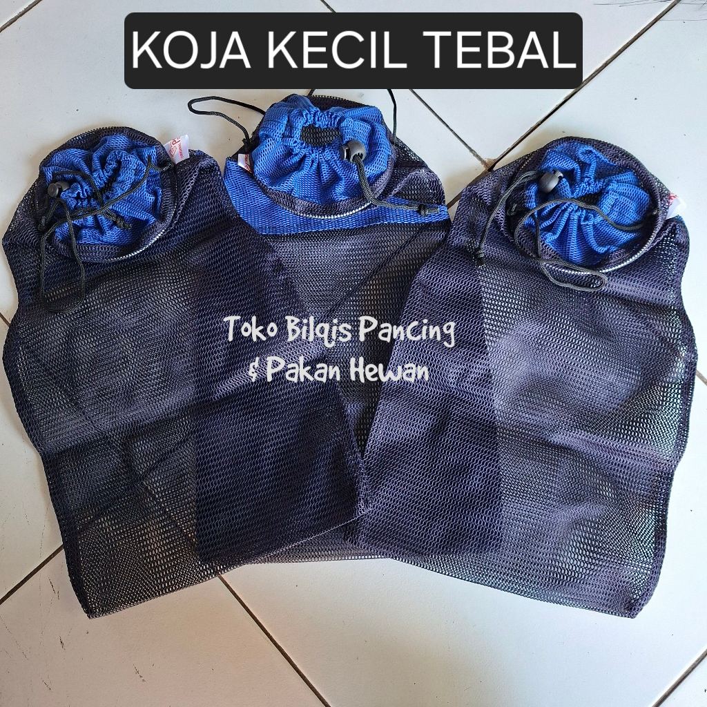 [KOJA / KERUMBU] Koja Ikan Kecil Tebal Premium | Kantong Jaring Penampung Ikan Hidup Serut | Kuat Aw