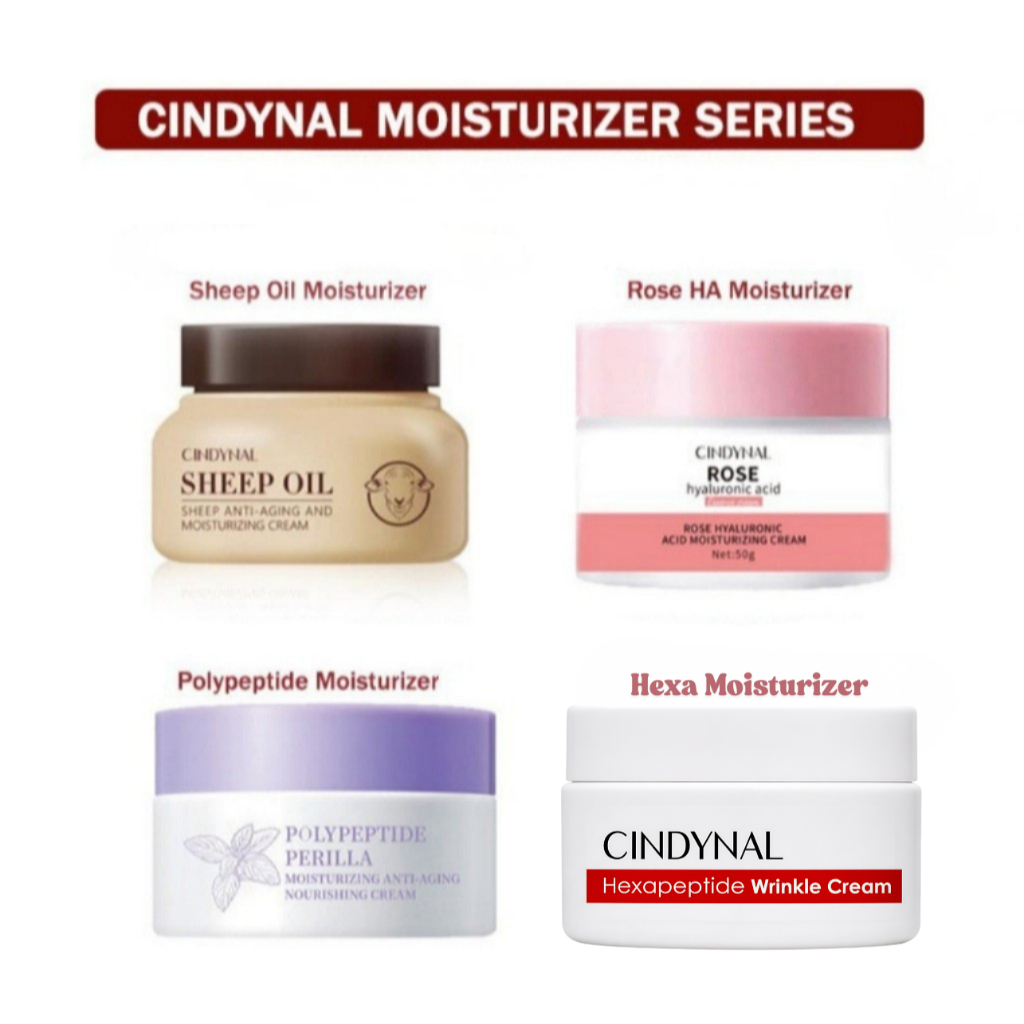 YZKMSKIN - CINDYNAL Moisturizer Series Sheep Oil Rose Polypeptide Cream