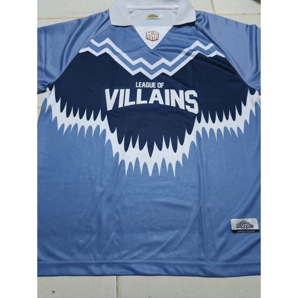 FTH x EVOS x My Hero Academia "League of Villain" Jersey - FTH "Indonesia" Fantasy Jersey - XL