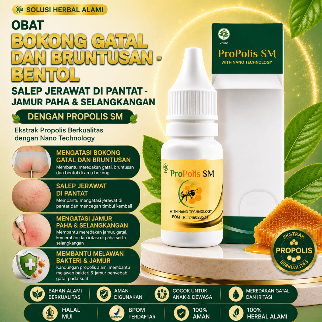 Obat Bokong Gatal Dan Bruntusan - Bokong Burik - Bentol Salep Jerawat Di Pantat - Jamur Paha Selangk