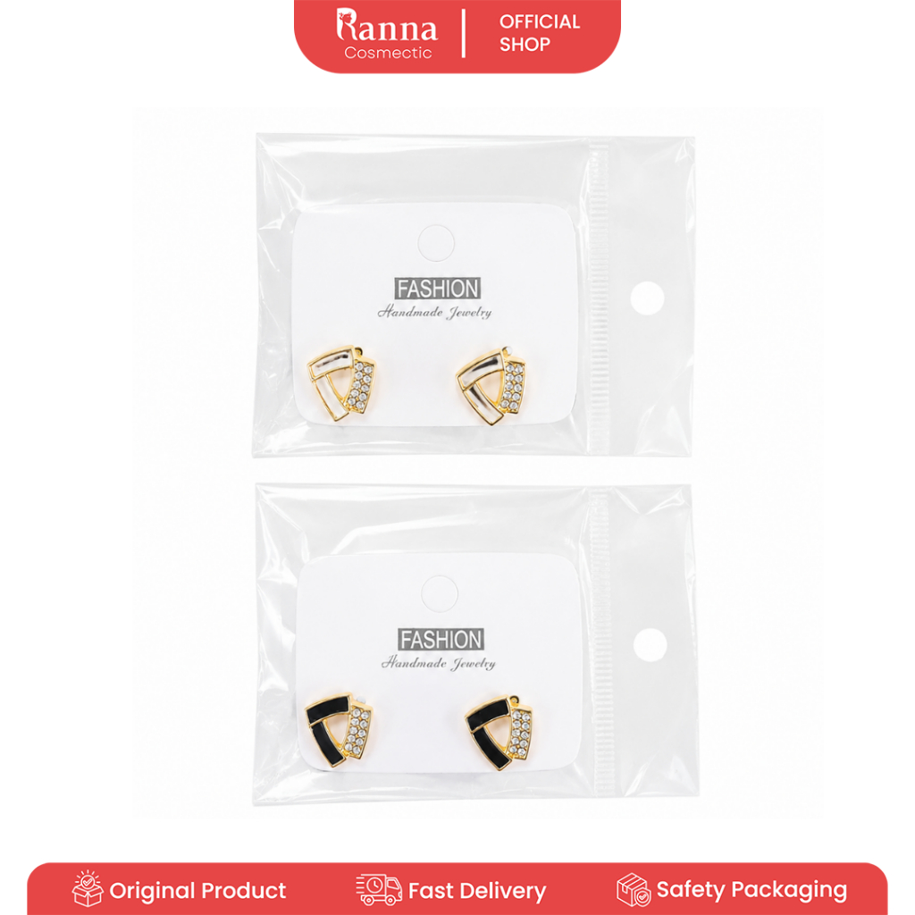 ANTING JEWELRY SEGITIGA | ANTING SEGITIGA SIMPLE | ANTING TUSUK | GAYA KOREA | ANTING KOREA