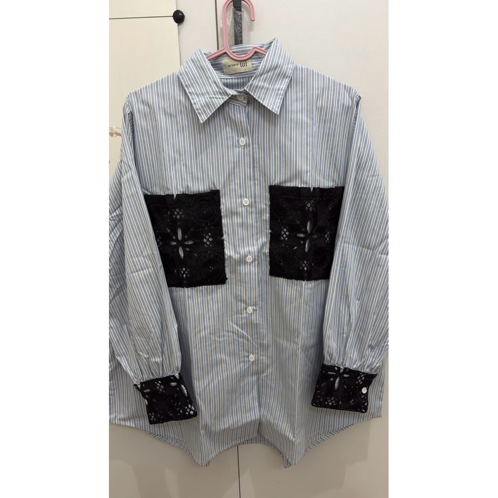 kanna shirt in ash grey STUDIO TUI (preloved)