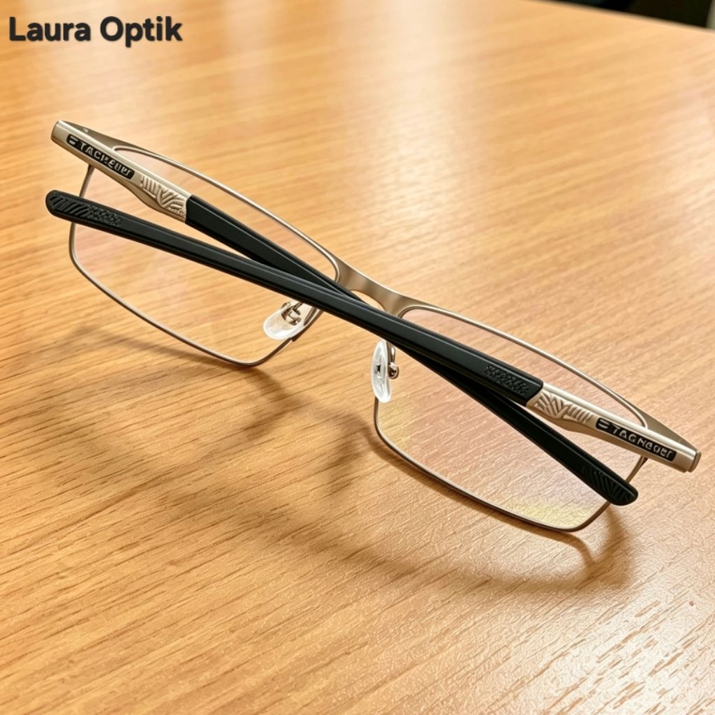 Frame Kacamata Titanium Kwlitas Super engsel ada per