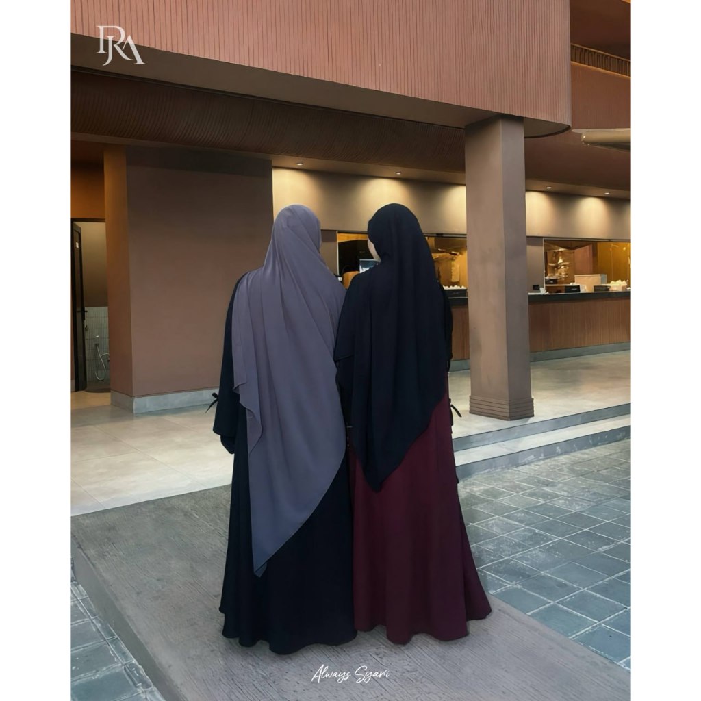 ABAYA MARWAH || BAHAN WOLFIS PREMIUM || GAMIS DAILY