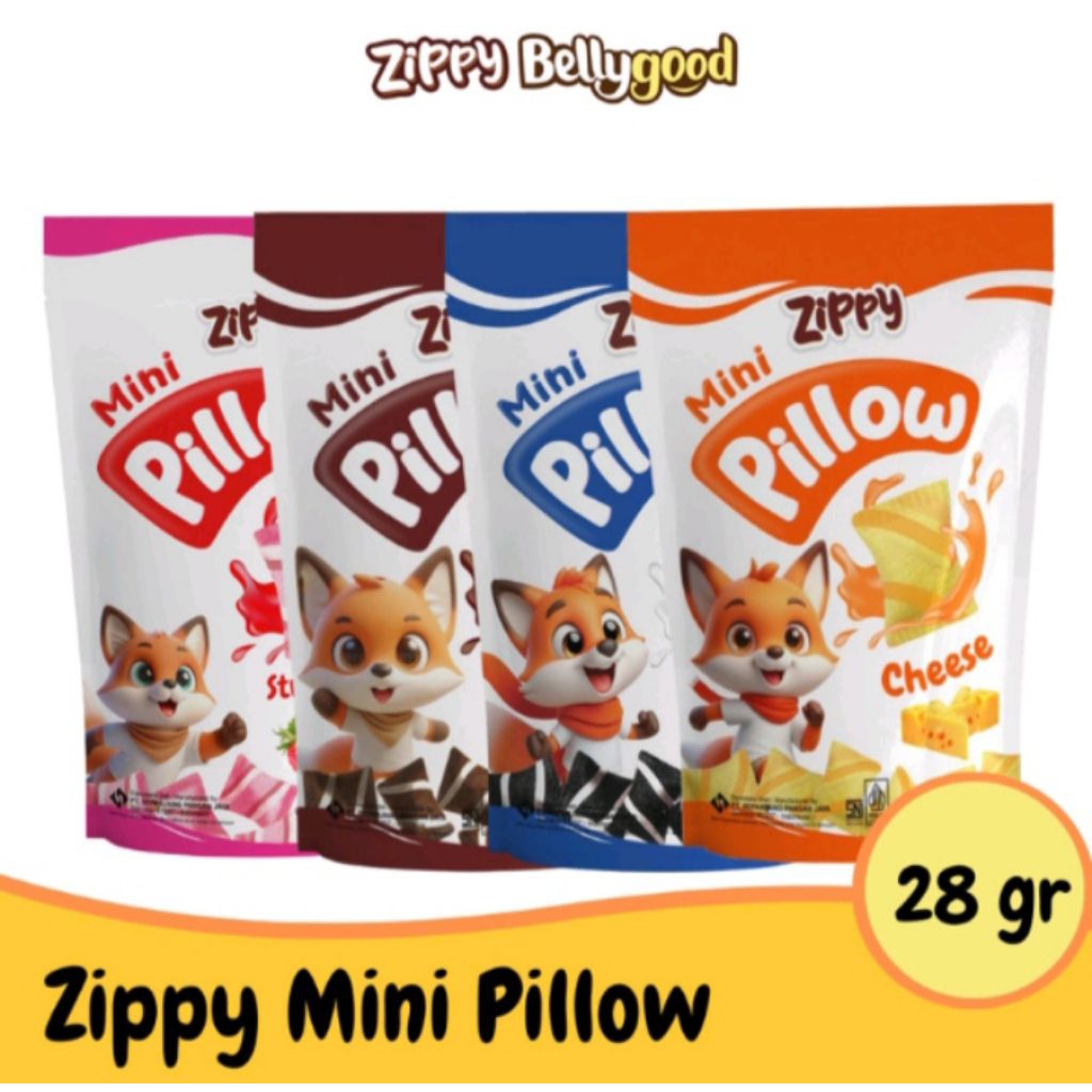 Mini Pillow zippy bellygood 1 pack 10 bks