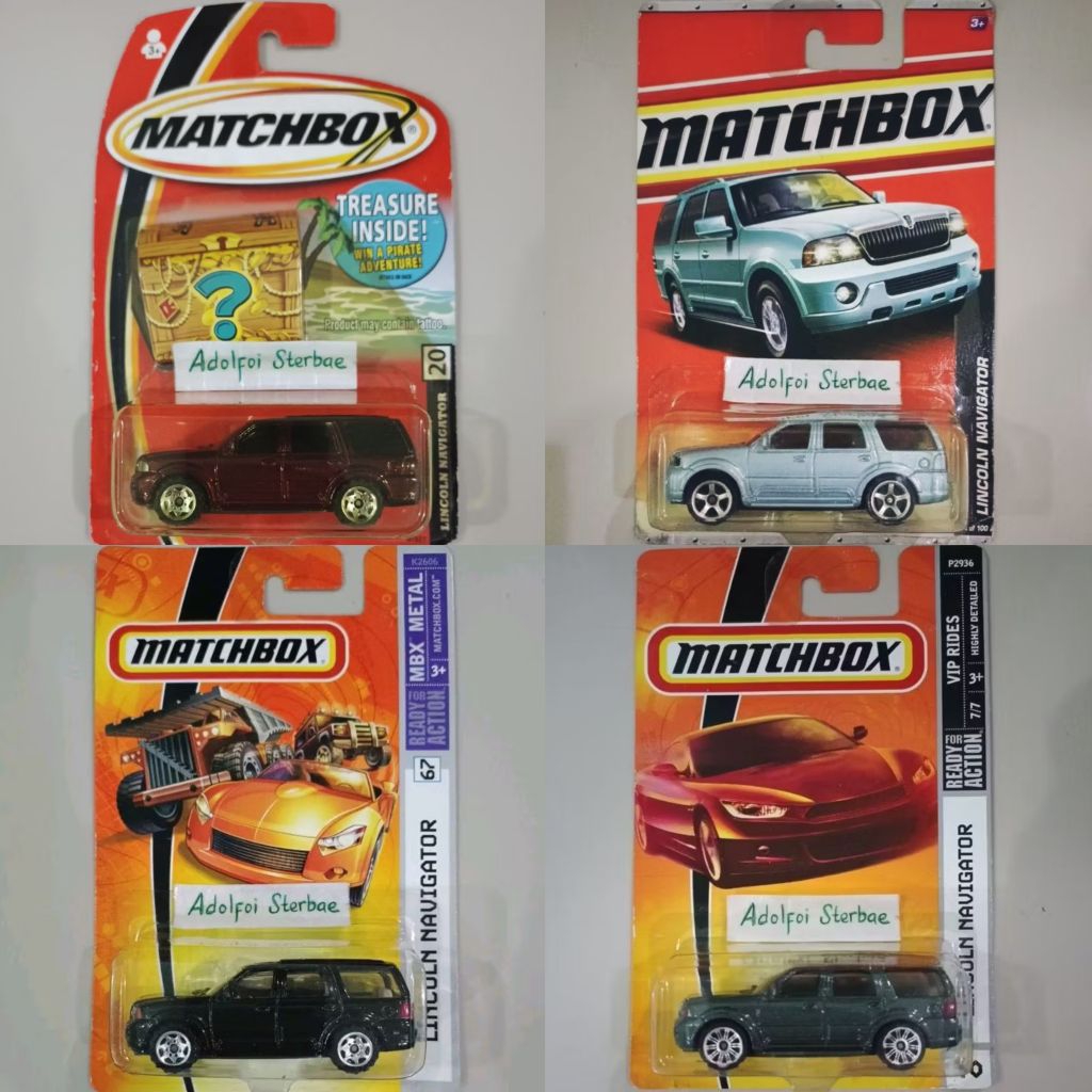 matchbox lincoln navigator mbx metal ready for action vip rides highly detailed treasure inside win 