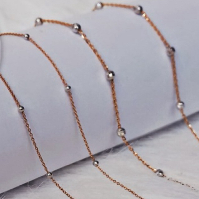 KALUNG 2,7 gram JEDAR 17K EMAS PUTIH 750 Mas AsLi