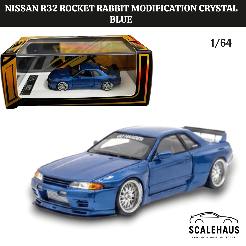 404Error 1/64 R32 Rocket Bunny Modification Crystal Blue