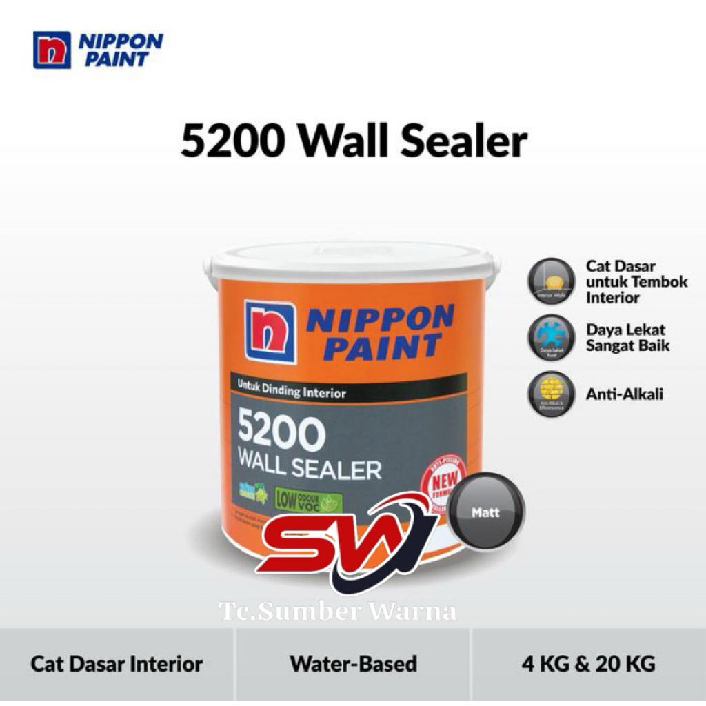 Wall Sealer 5200 nippon anti alkali