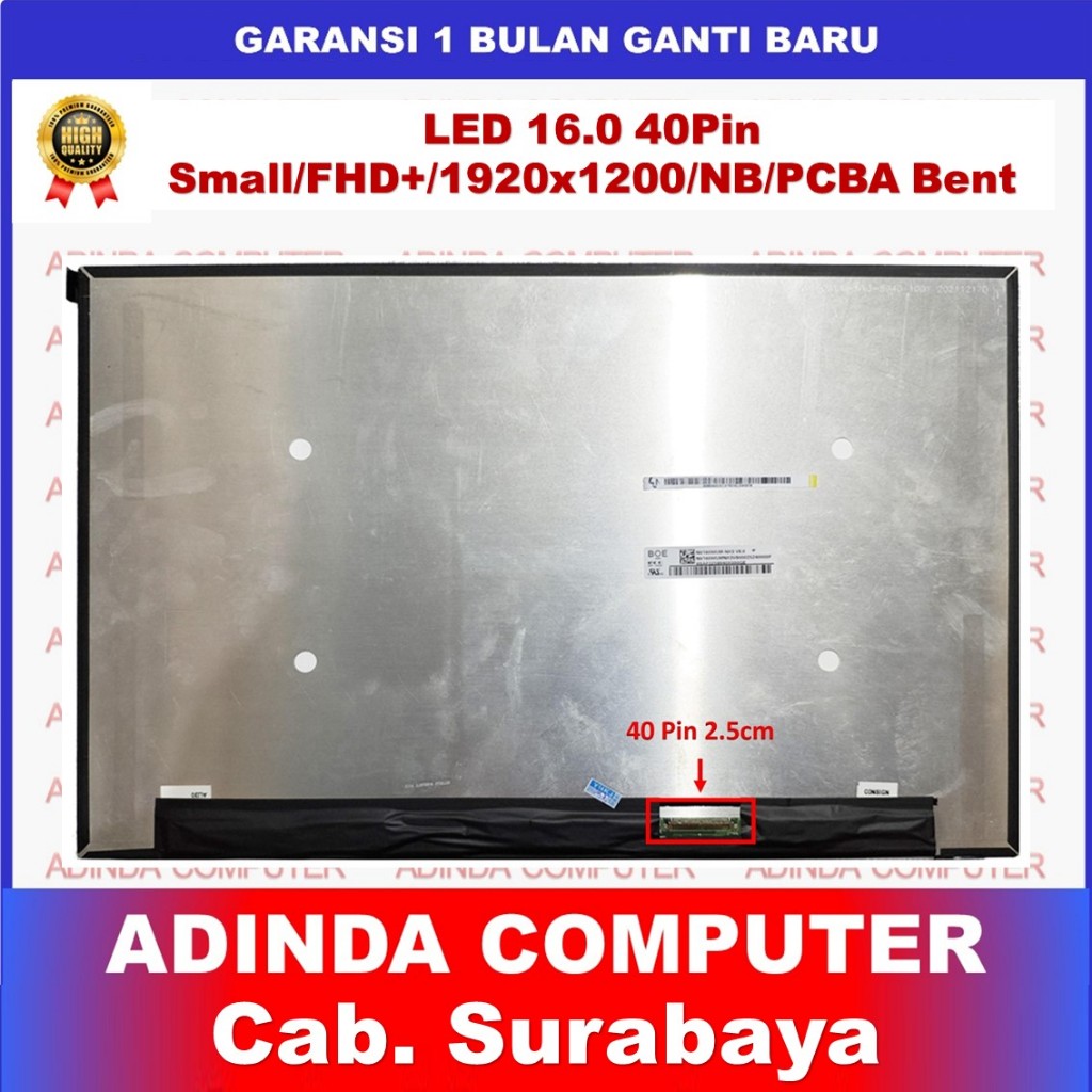 LCD LED Asus Gaming V16 V16 V3607 V3607VU V3607VJ FHD+ 60Hz MNG007QX2-1