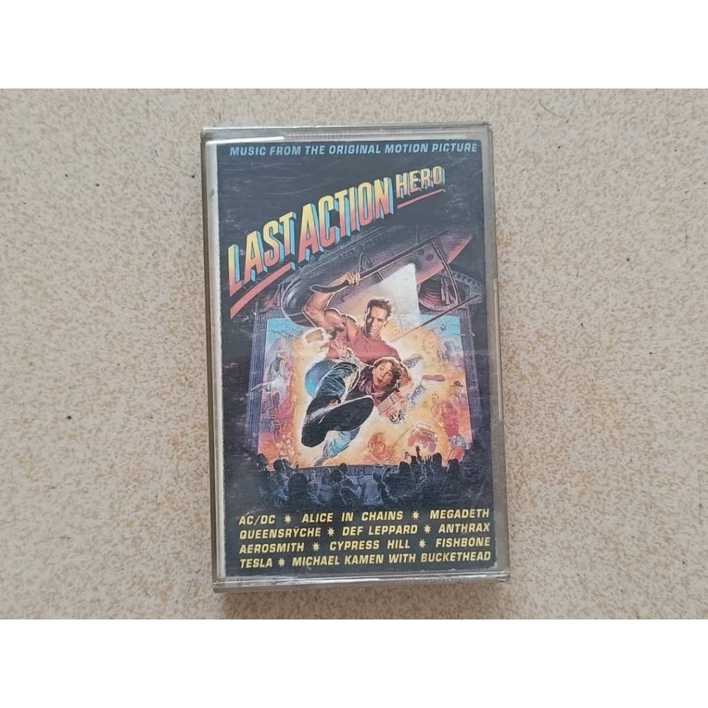 Kaset Last Action Hero OST Music From The Original Motion Picture