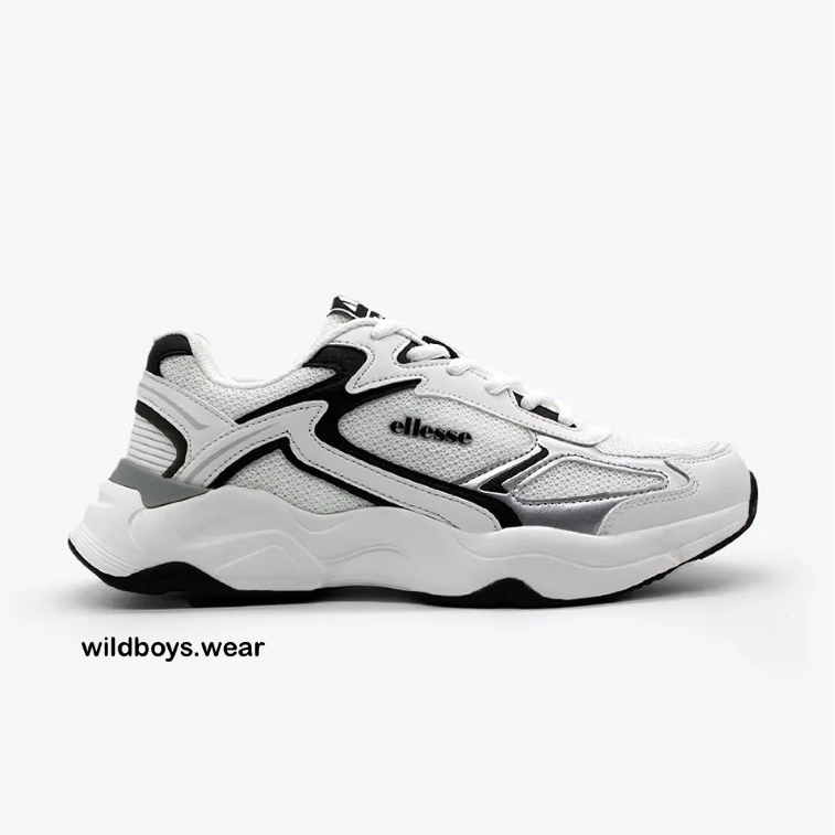 Sepatu Sneakers Ellesse Ace Men Casual Shoes White Pria Original