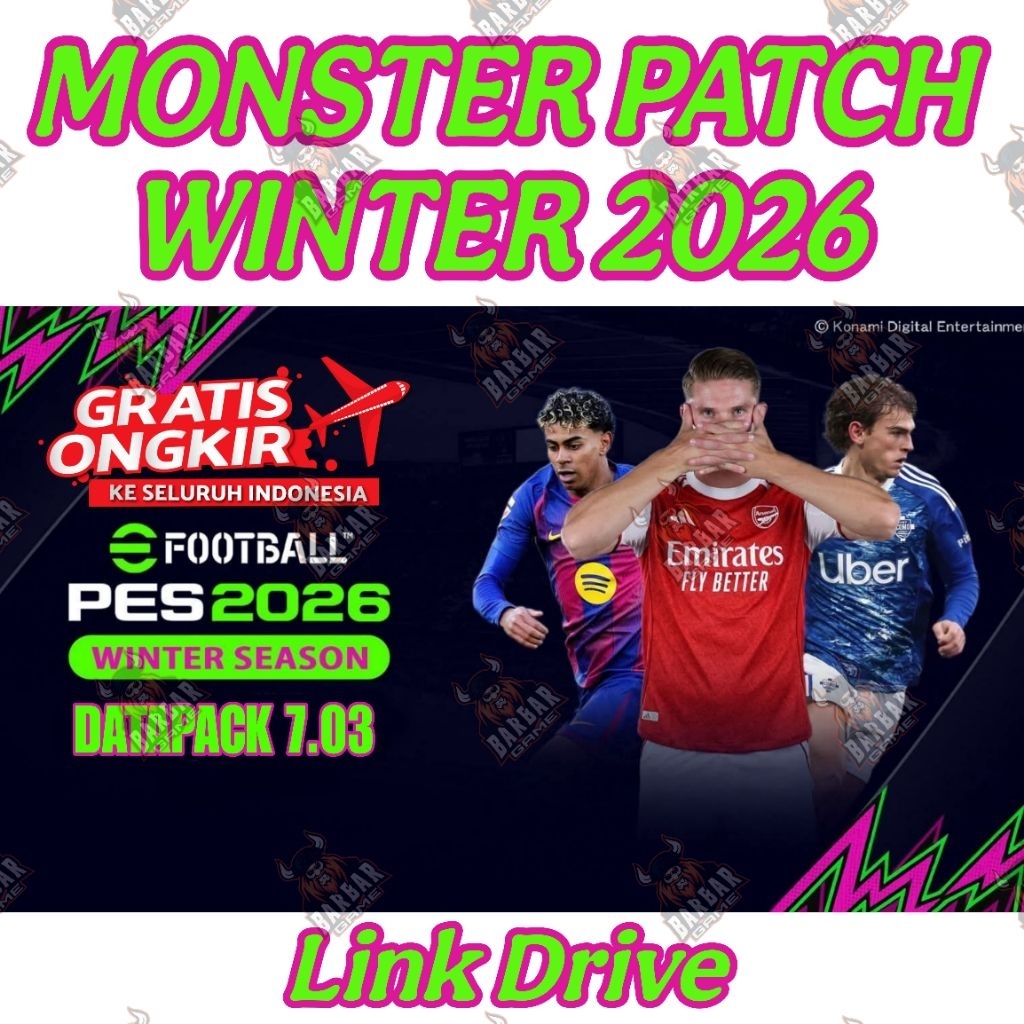 Terbaru PS4 HEN Monster Patch WINTER 2026 - game bola pes gembox bitbox