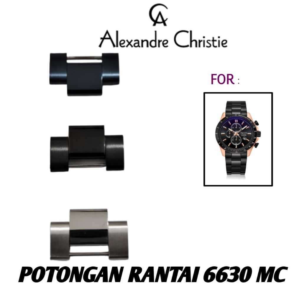 Potongan rantai Alexandre Christie original 6630 MC