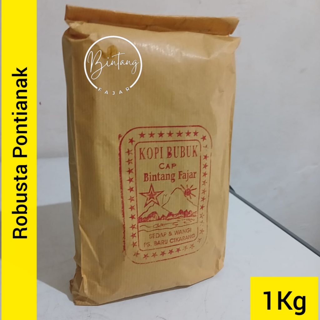 Kopi Bubuk Robusta Pontianak | Robusta Coffee | -1Kg
