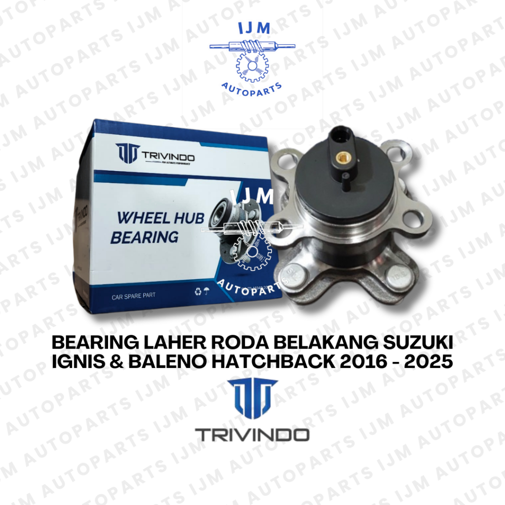 Bearing Laher Roda Belakang Suzuki Ignis & Baleno Hatchback 2016 - 2025 Trivindo